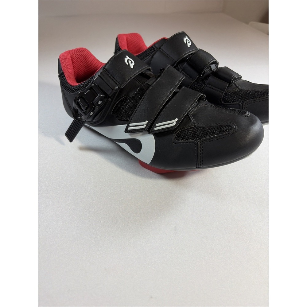 Peloton Cycling Shoes Size 40 with Cleats – Black/Red Barely Used